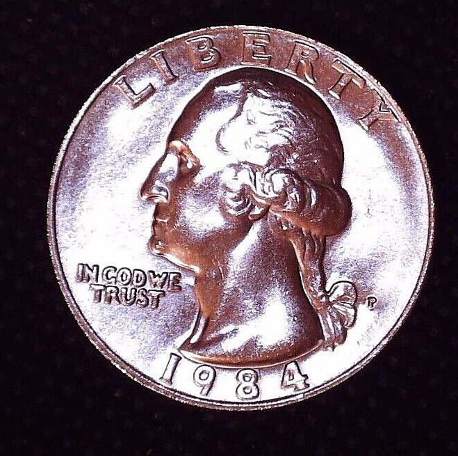 1984-P Washington Quarter Brilliant Uncirculated 25(C)