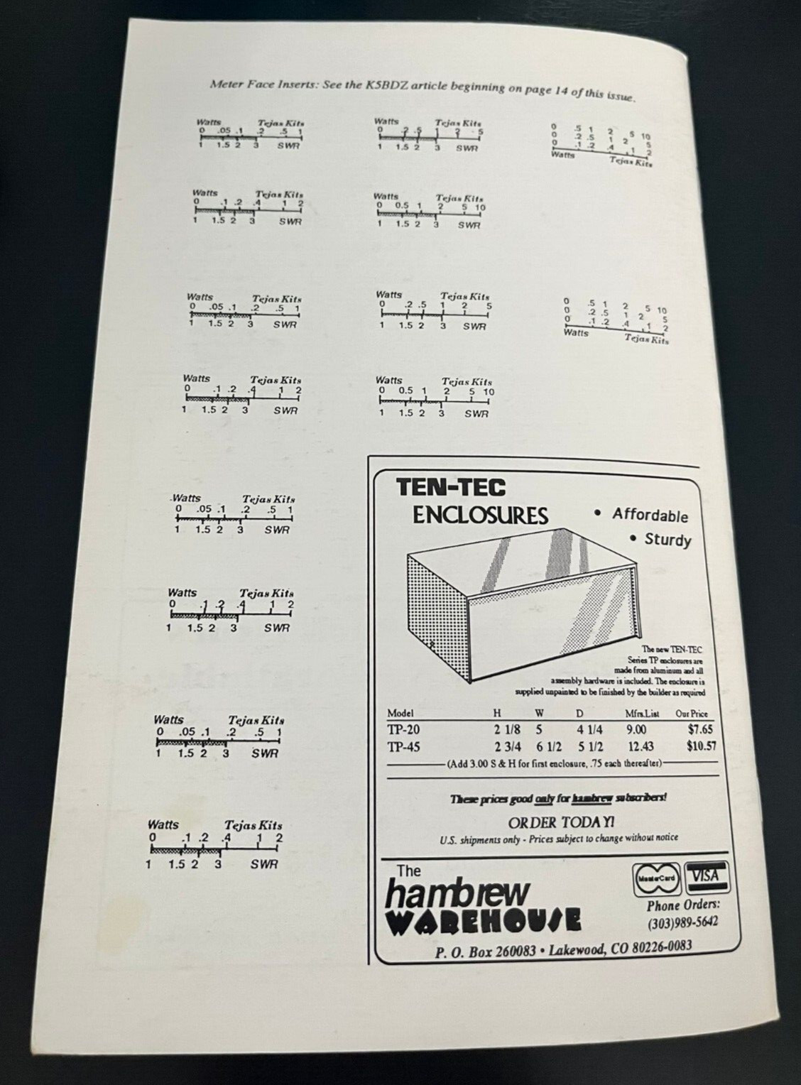 Autumn 1995 HAMBREW Amateur Radio Designers and Builders Magazine