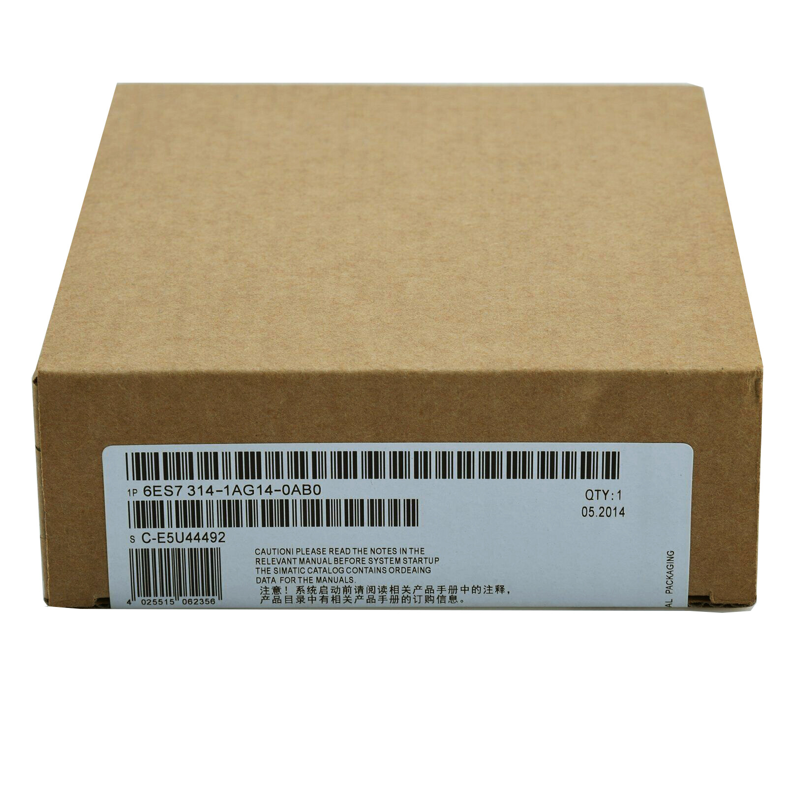 Siemens 6ES7 314-1AG14-0AB0 / 6ES7314-1AG14-0AB0 Genuine New in Box Free Ship