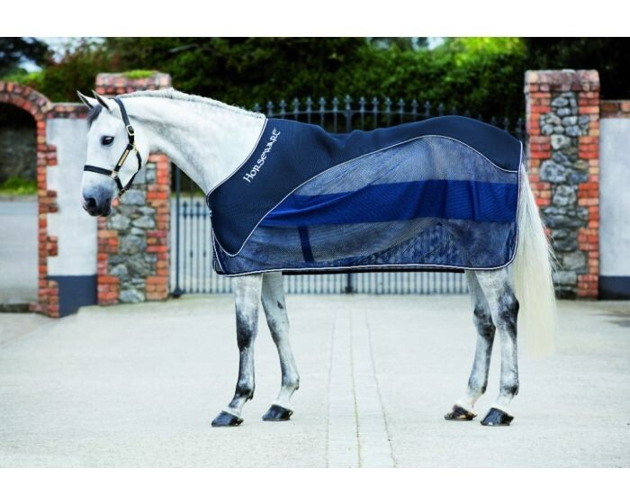 Horseware Rambo SHOW NET COOLER, Navy 75"