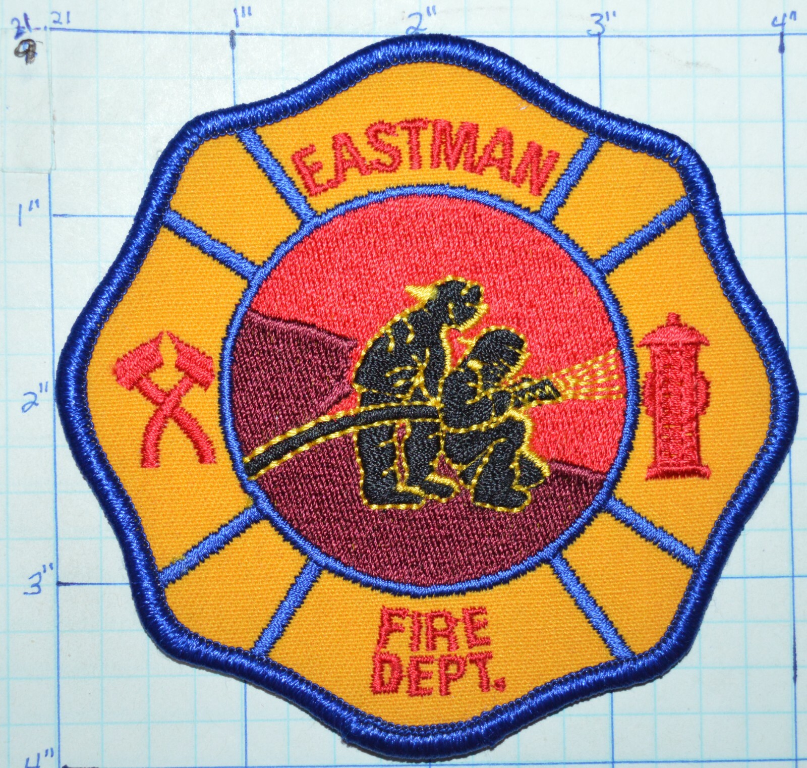 GEORGIA, EASTMAN FIRE DEPT PATCH
