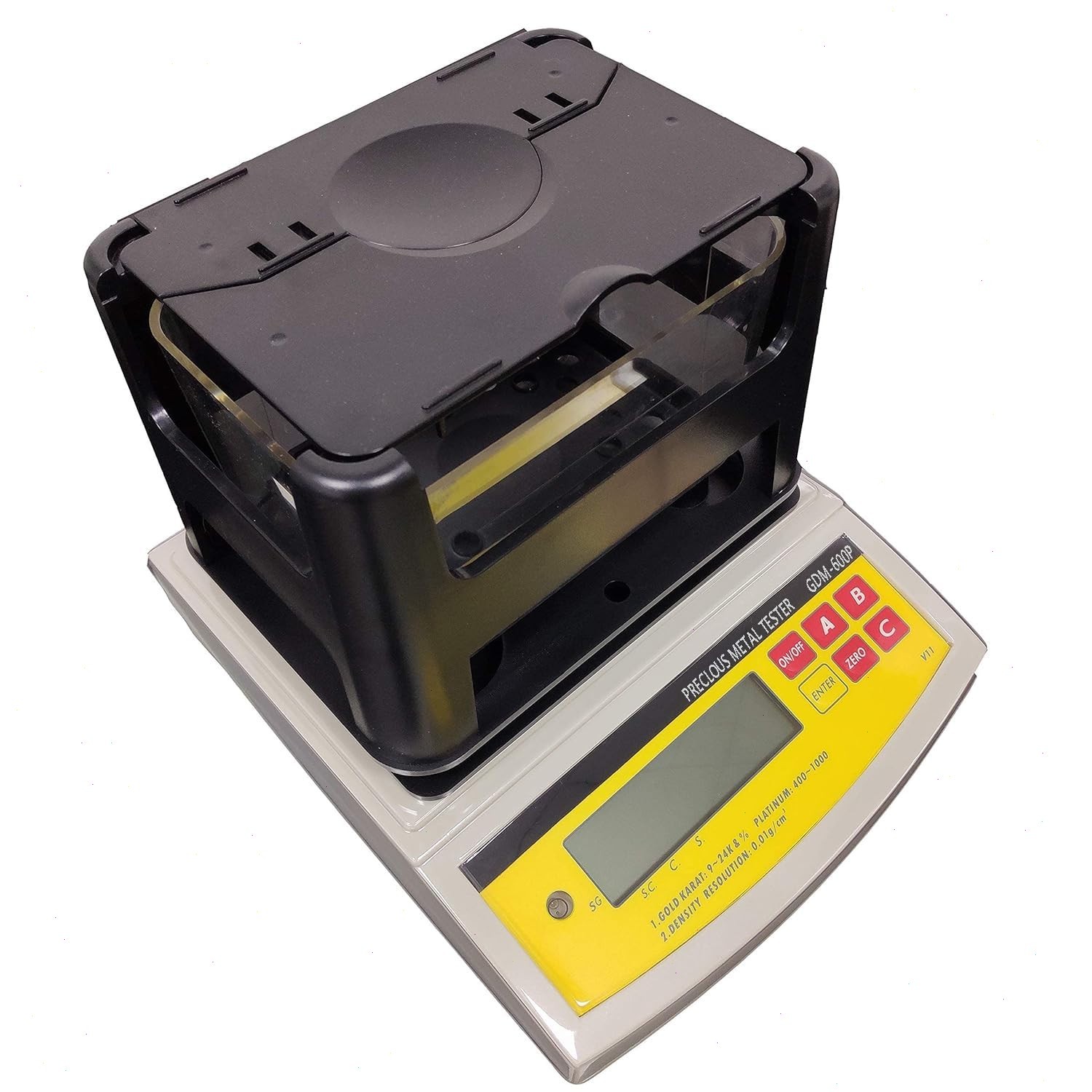 Gold Density Meter  For Gold K Silver Platinum with Maximum Weight 600g 0.005g