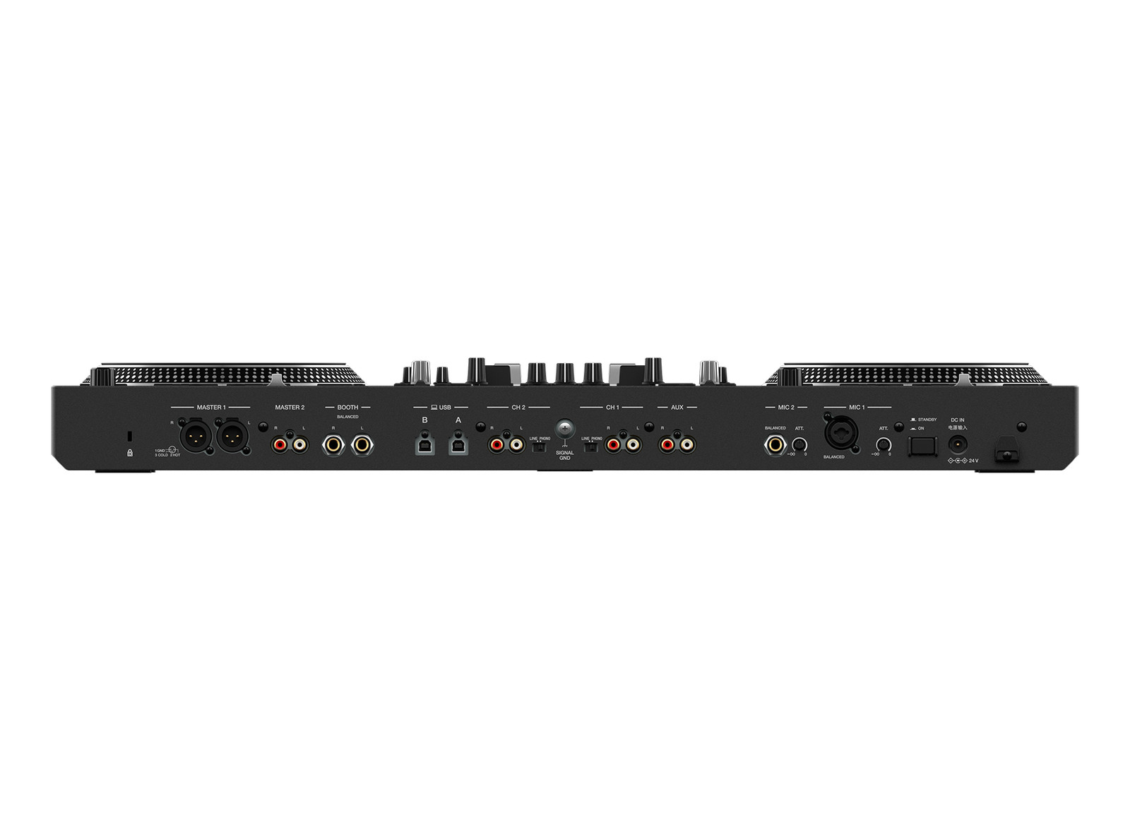Pioneer DJ DDJ-REV7 Black DJ Controller with BL Case