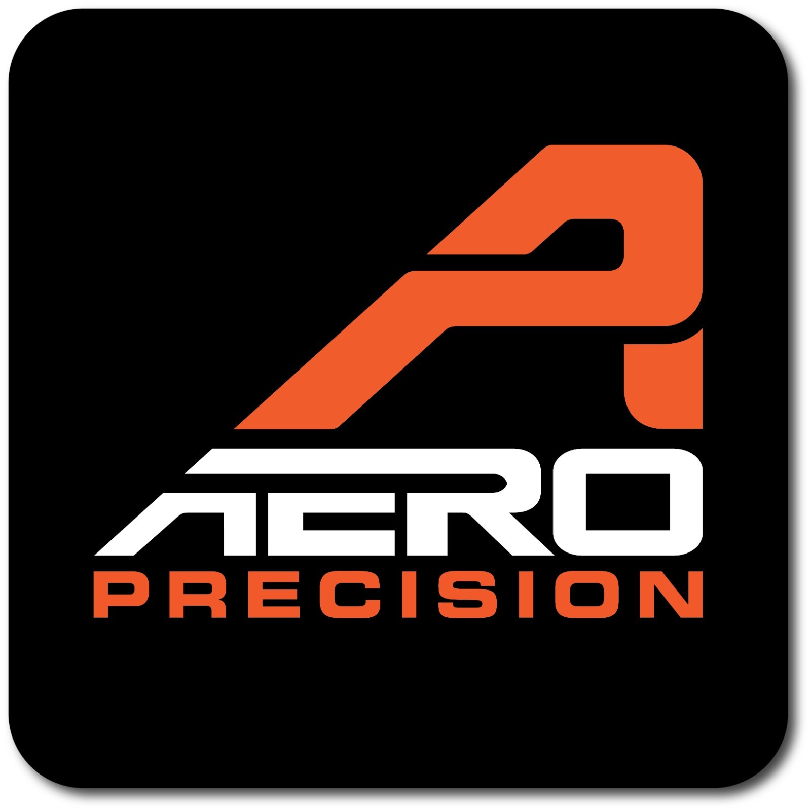 AERO PRECISION Compnay logo 18in x 18in Aluminum Sign