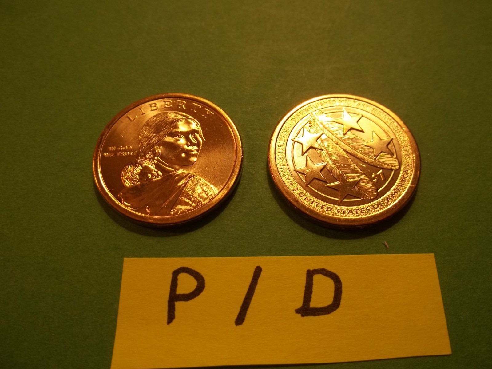 Native American Dollar Set  2021  P, D Unc.