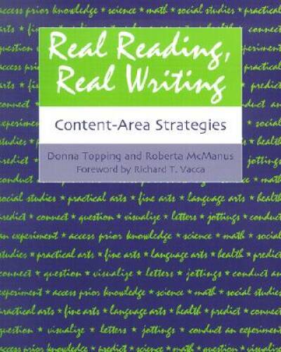Real Reading, Real Writing: Content-Area Strategies - Paperback - GOOD