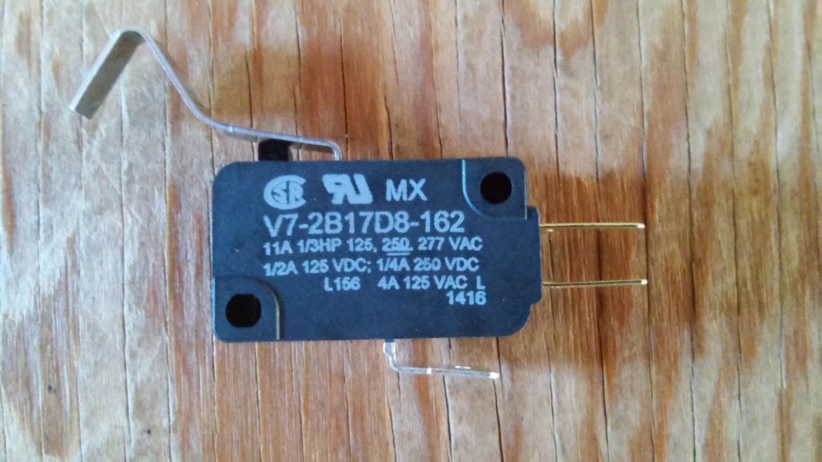 Honeywell USI/FSI Soda Machine Over Ride Switch
