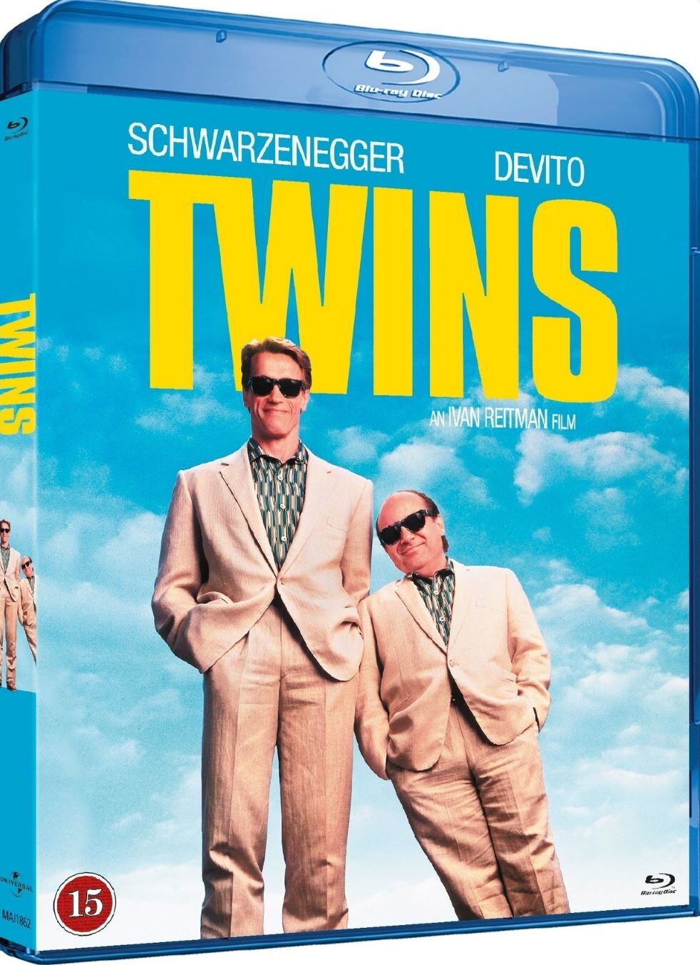 TWINS (1988) Arnold Schwarzenegger Blu-Ray NEW (USA Compatible)