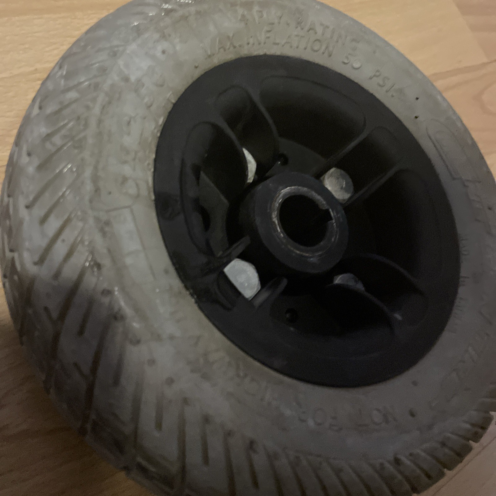 Rear Solid Wheel 2.5x8 For A Golden Tech Buzzaround Mobility Scooter GE176A