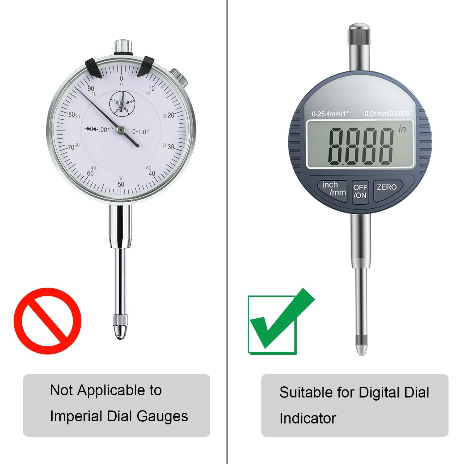 HDLNKAK Dial Indicator Extension Set - Metric Dial Indicators Tips 22 Pieces,...