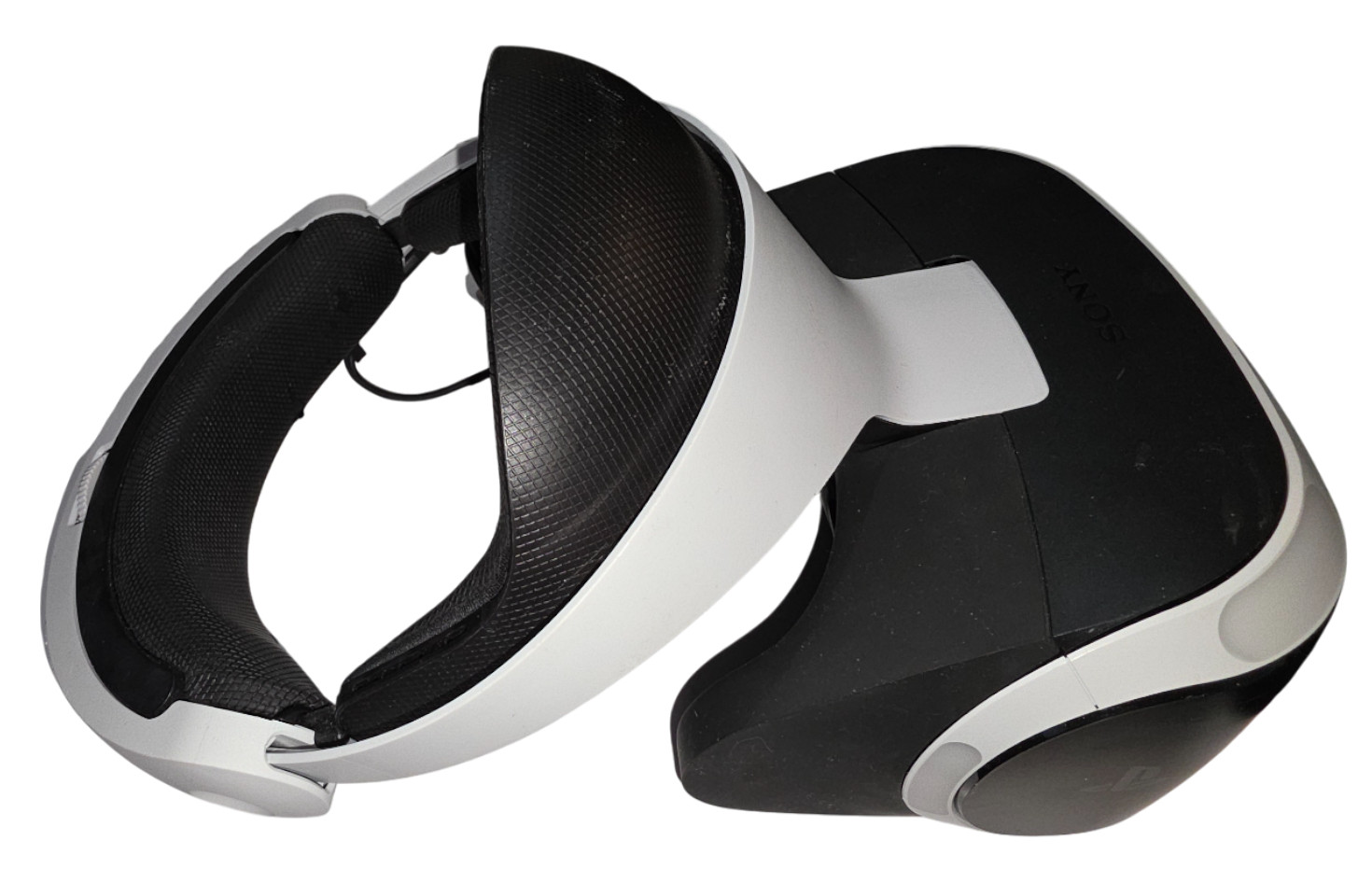 Sony PlayStation VR Headset CUH-ZVR2 PSVR V2 w/ Controllers & Cables Tested