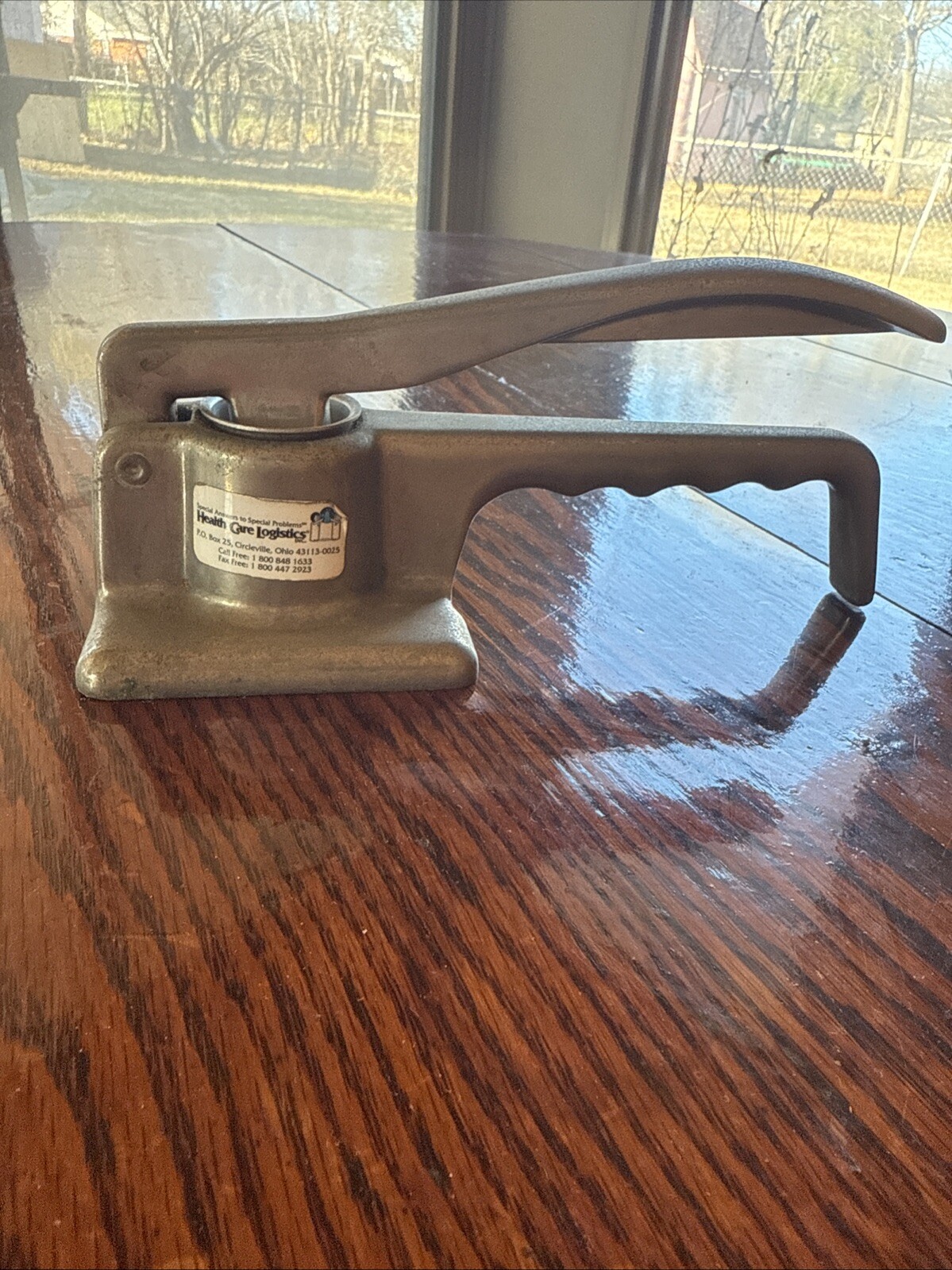 Ocelco Heavy Duty Professional Pill Crusher Patent No. 233533 Steel Vintage
