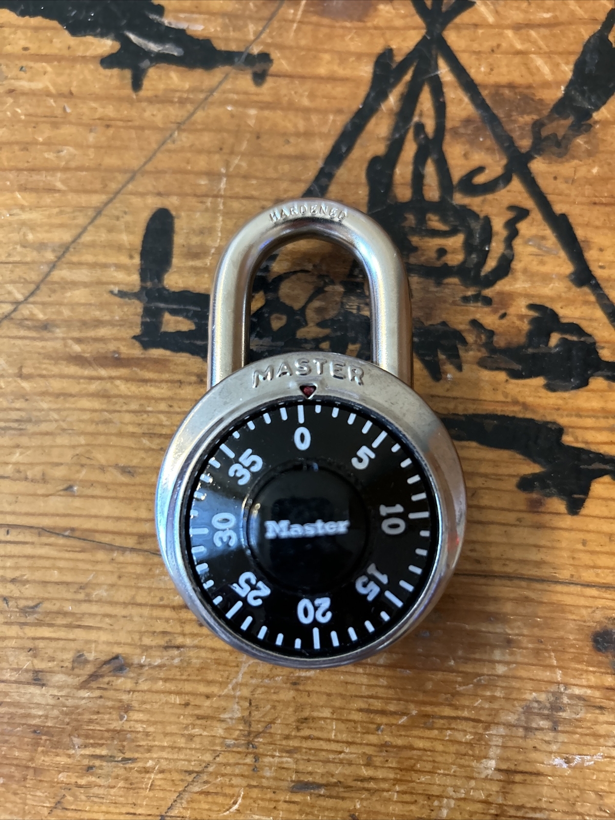 Master Lock Block Guard Dial Combination Padlock Lot of 2