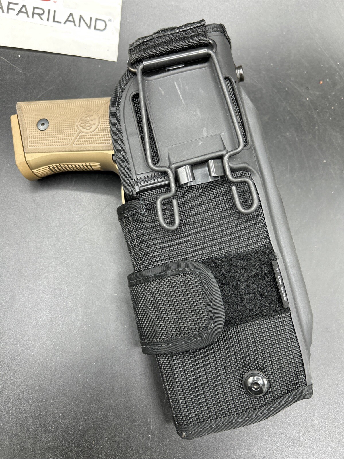 Bianchi holster Beretta M9A4 Um84/92 Holster Adjustable For TLR X200 X300 X400
