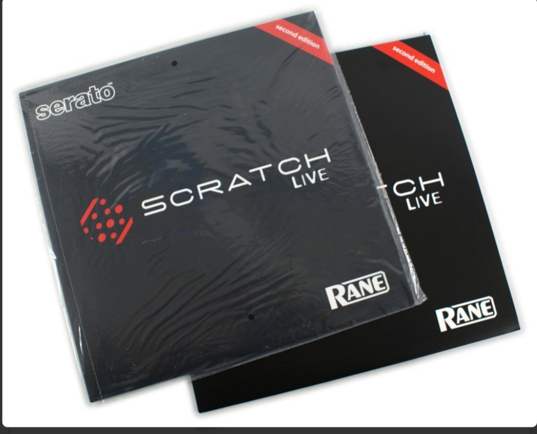 Rane Serato Scratch Live CV02 Control Record Vinyl 12" Both Vinyls