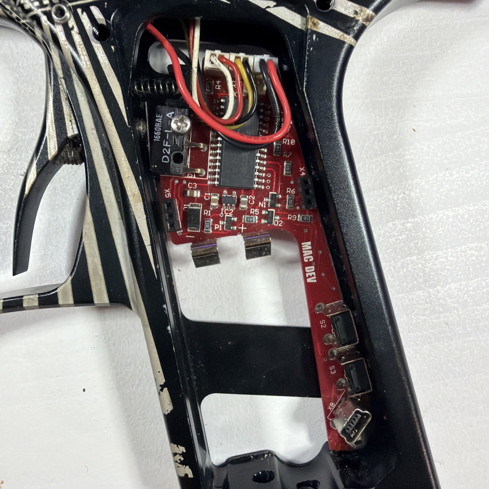 MACDEV Clone VX Body Kit w/ Trigger and Board Frame Custom Anodized Militia