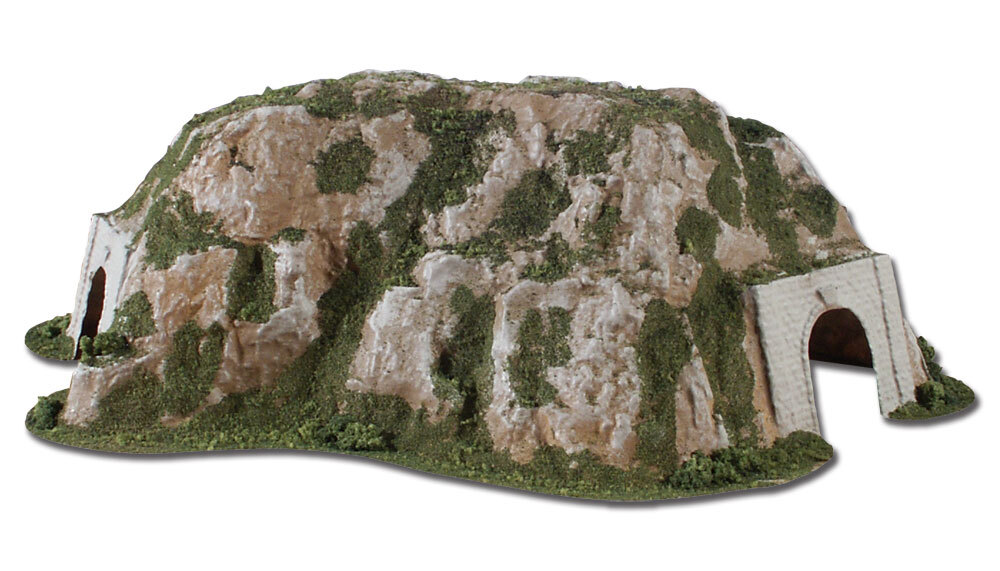 Woodland Scenics N Ready Landform Tunnel Curved; 10 Wide x 16-1/2in Long C1316