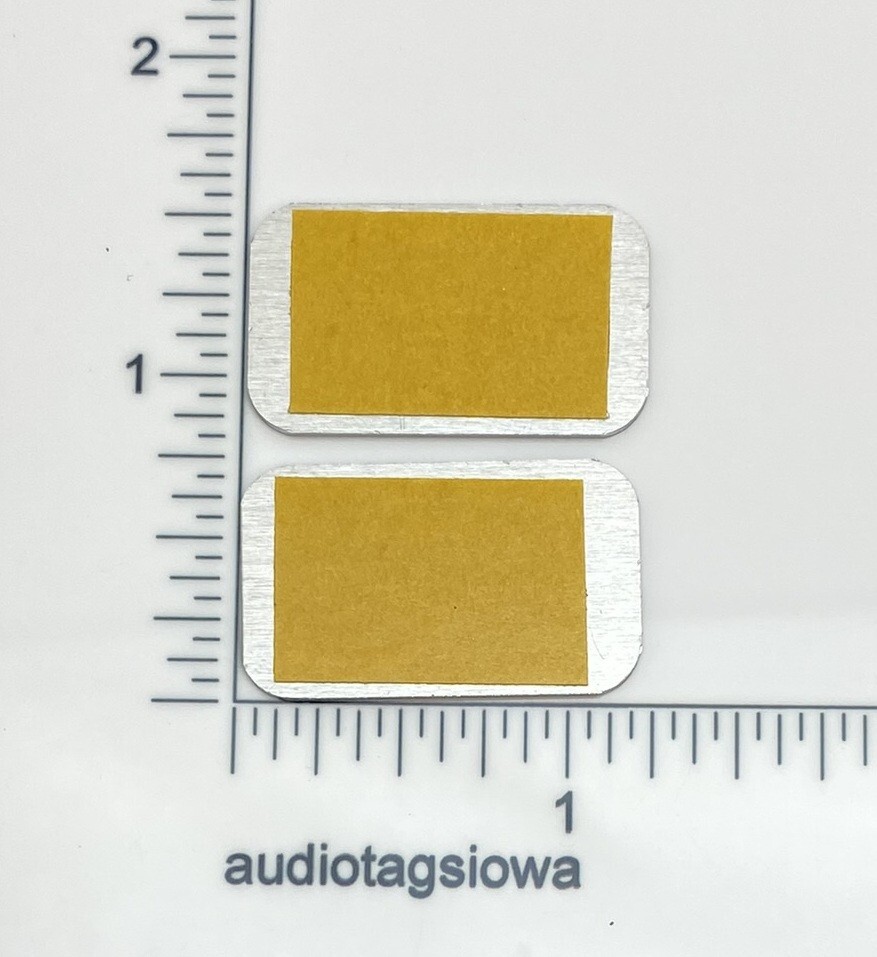 DCM Time Window - Time Frame Speaker Badge Logo Custom Pair