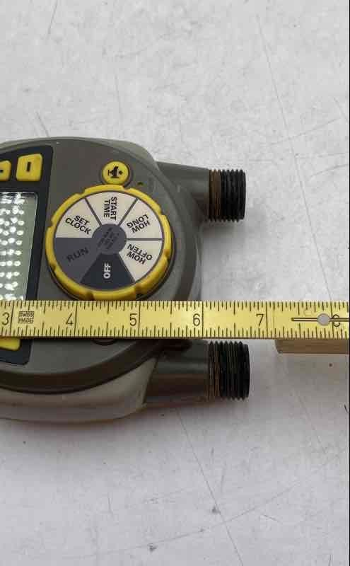 Nelson Dual Outlet Digital Display Lawn & Yard Electronic Watering Control Timer
