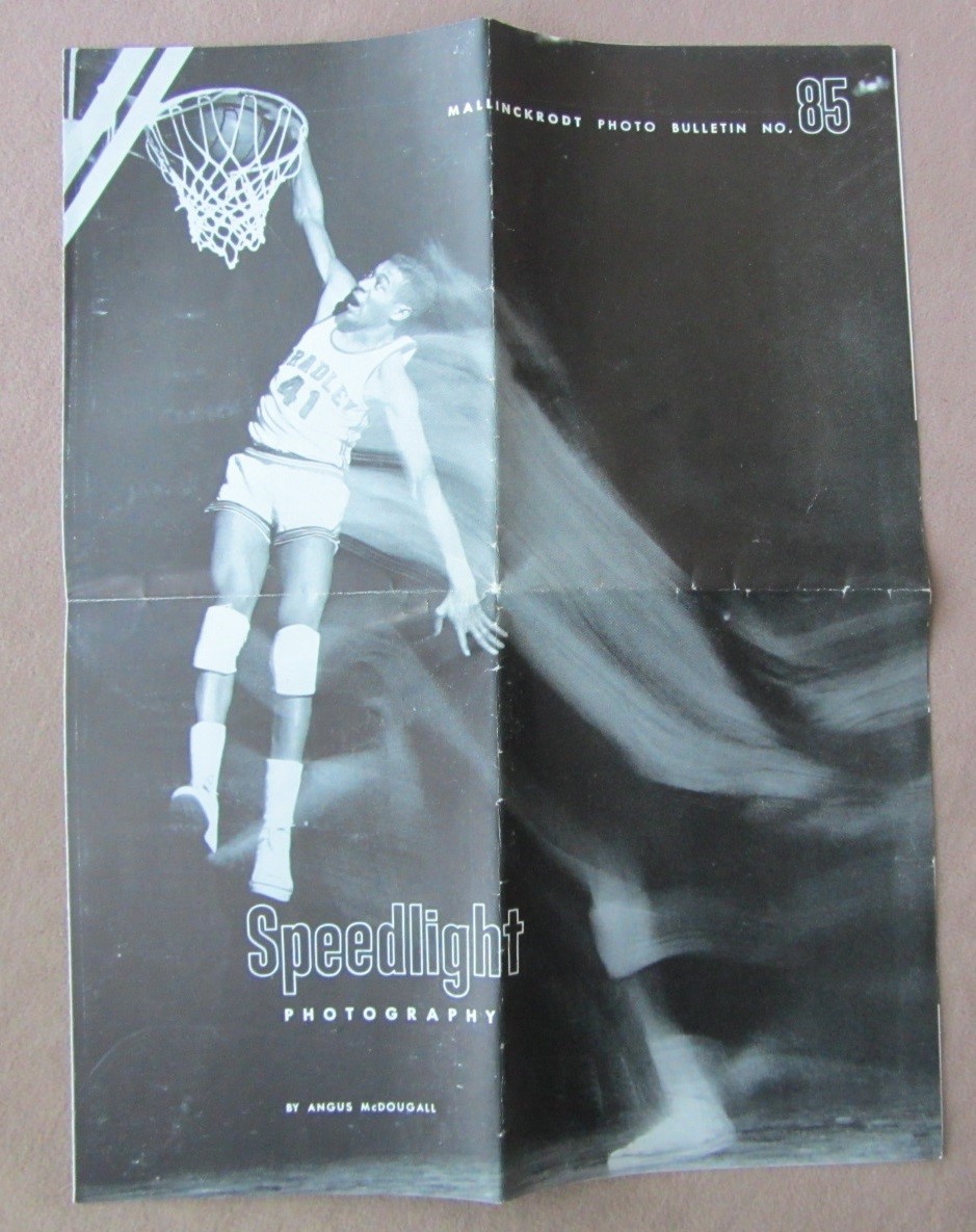 Vtg 1965 Mallinckrodt Photographic Bulletin no 85 Speedlight Photography