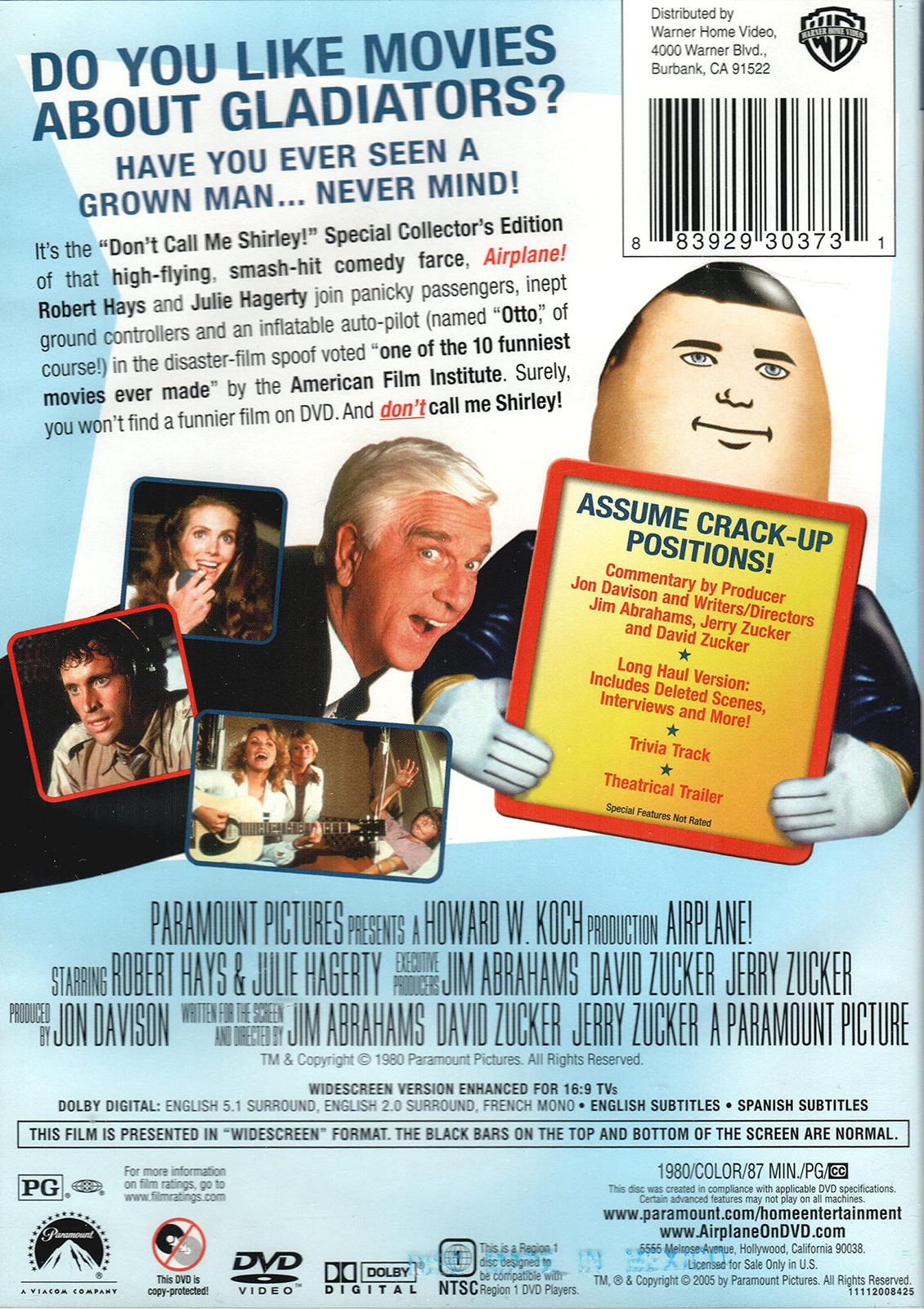 Airplane! DVD
