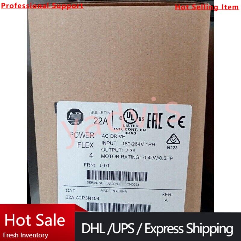 NEW Allen-Bradley 22A-A2P3N104 POWERFLEX 4 22AA2P3N104  AB