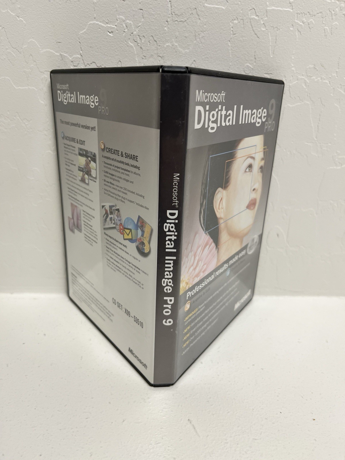 Microsoft Digital Image Pro 9 Windows Legacy 2003 Software 2 Disc Set