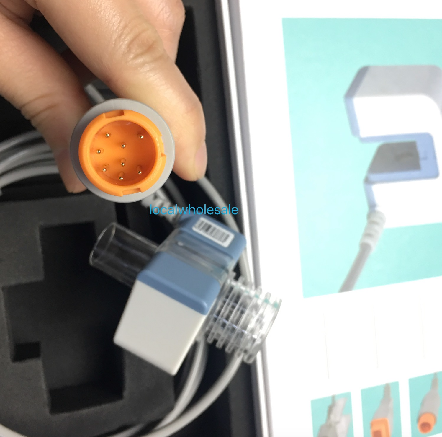 Mindray Mainstream Capnograph ETCO2 Sensor Round 8pin Compatible