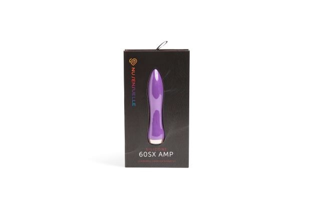 Sensuelle 60SX Amp Silicone Powerful Bullet Vibrator Purple, New