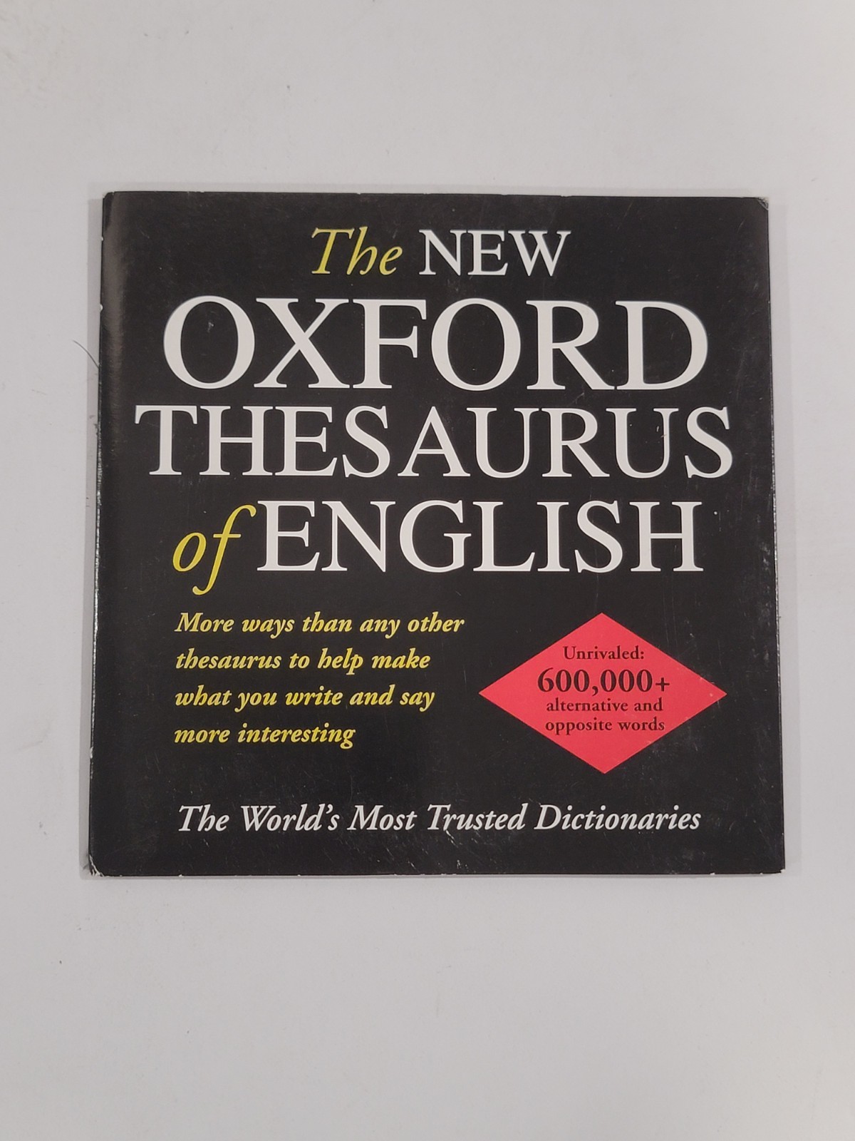 The New Oxford Thesaurus of English PC CD-ROM Learn Word Definition Meanings Etc