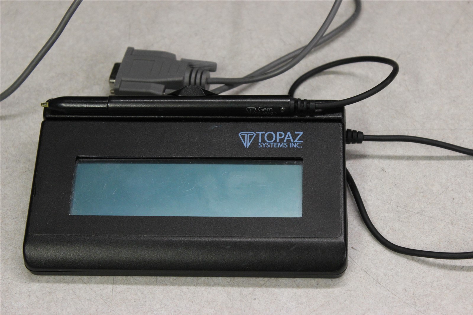 Topaz T-LBK462-B-R Backlit LCD SignatureGem Pad