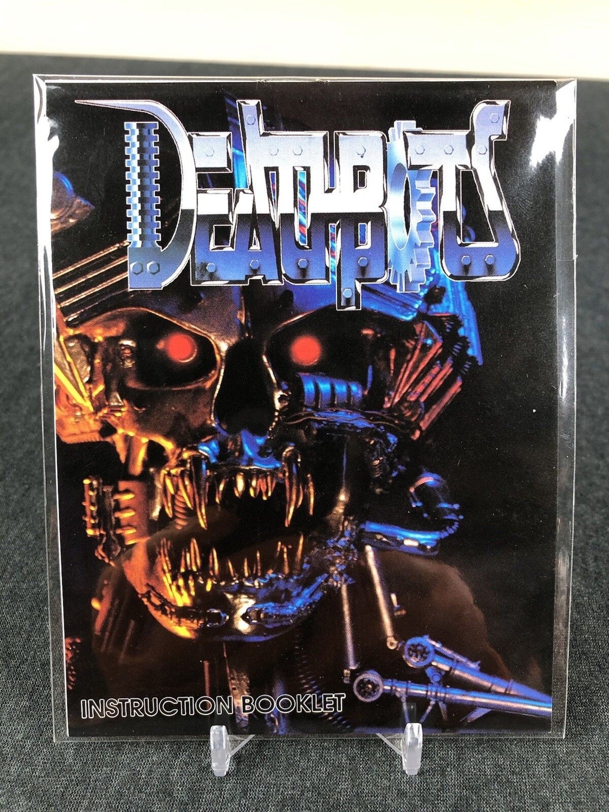 DEATHBOTS ( Nintendo NES ) Manual Only - Very Good - SAFE SHIP!
