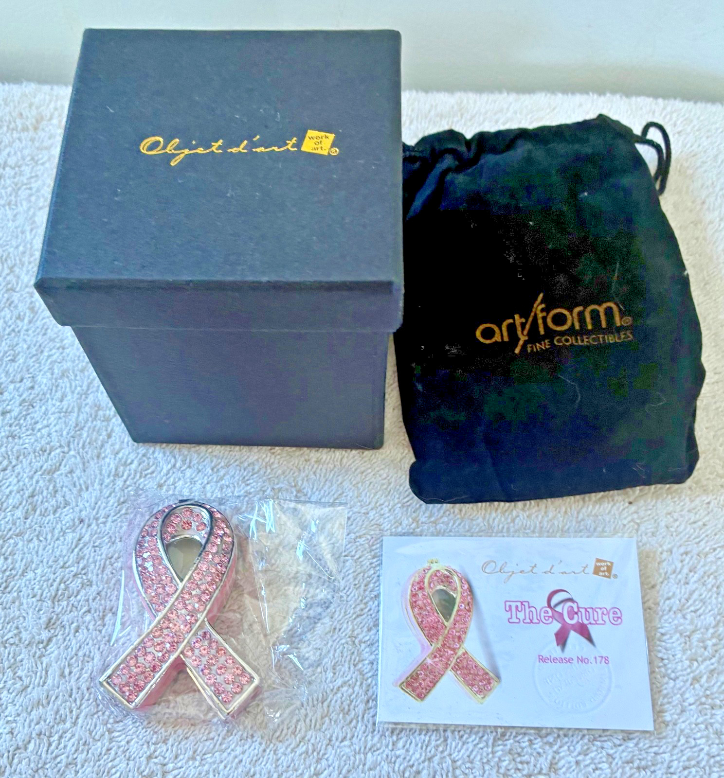 NEW  THE  CURE  TRINKET BOX -NO. 178-BY ART FORM IN ORIGINAL BOX