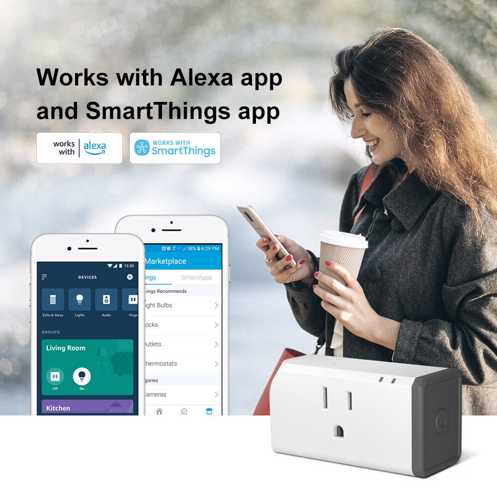 SONOFF S31 Lite ZigBee Smart Plug Power Socket APP VOICE Remote Control Schedule