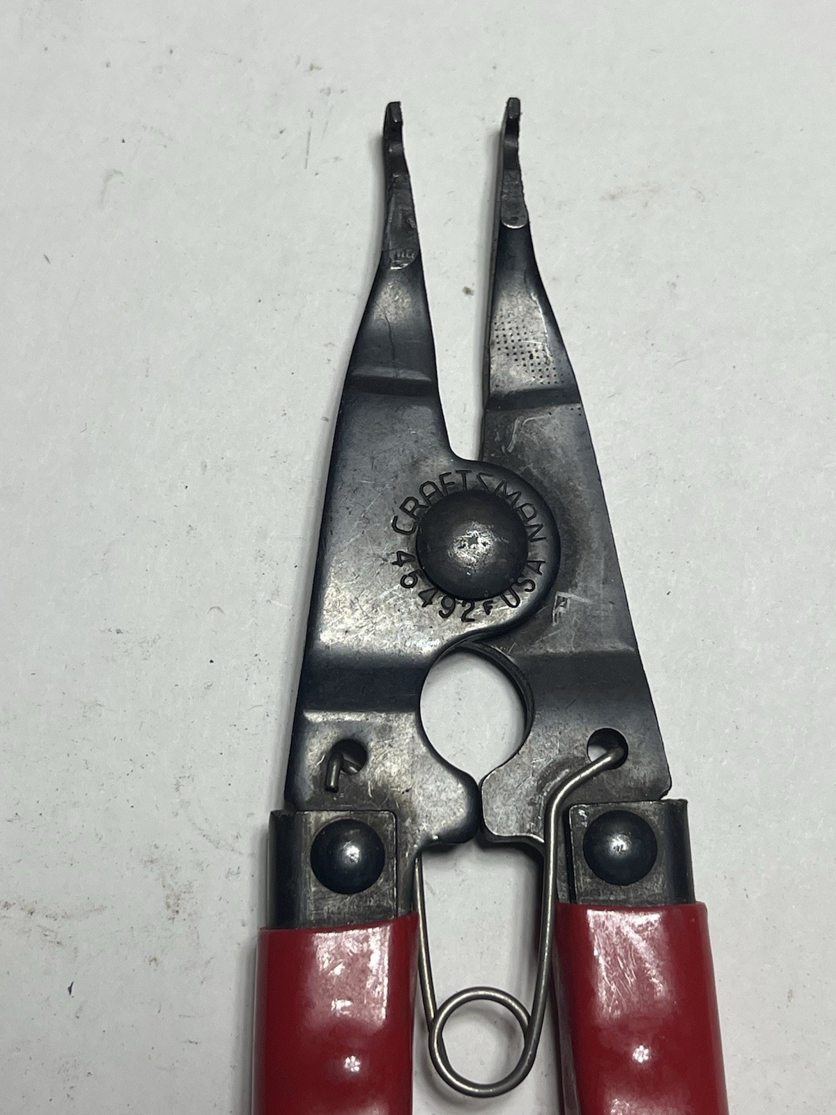 Craftsman Lock Ring Pliers 45492F Used