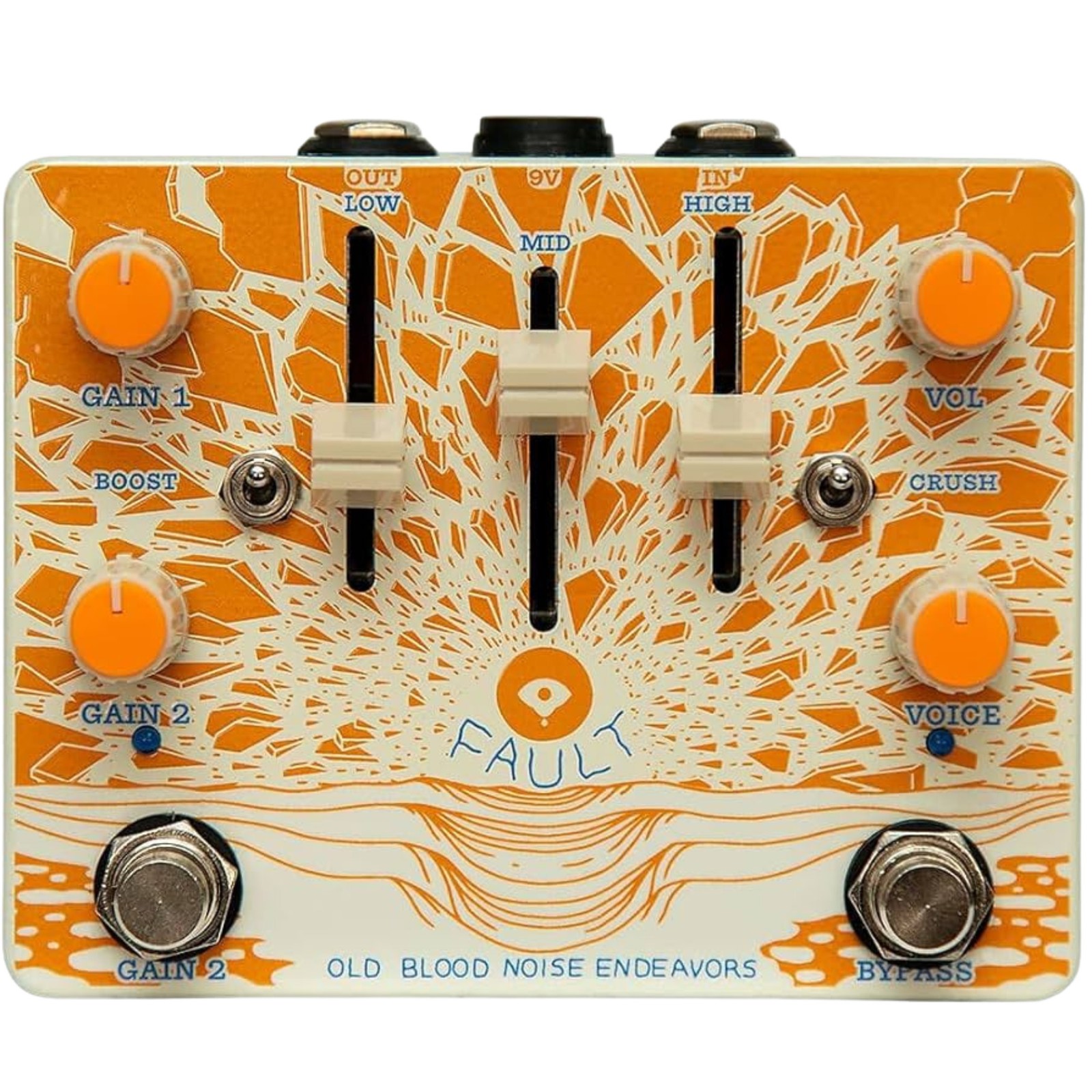 Old Blood Noise Endeavors Fault V2 Overdrive/Distortion Effects Pedal