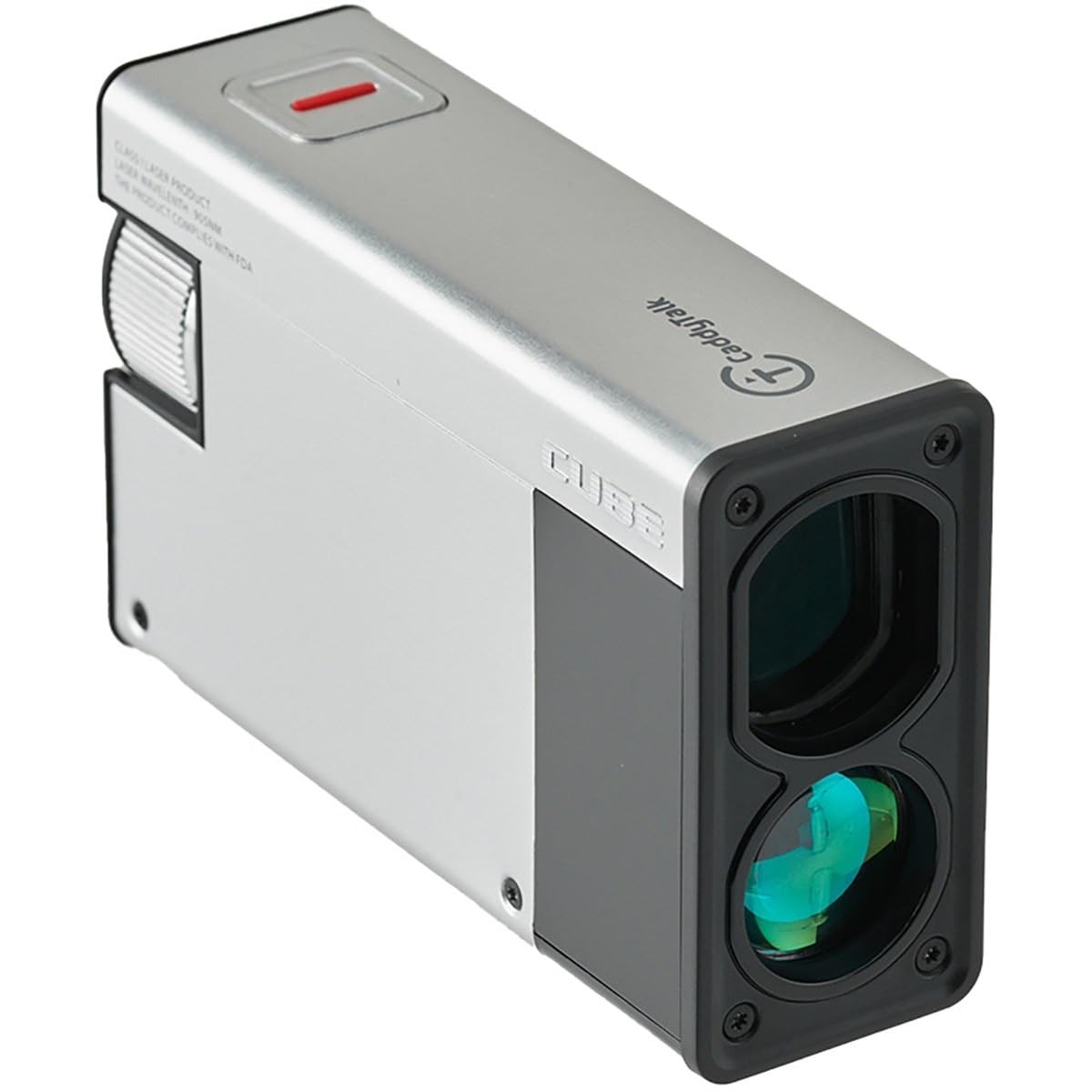 GOLFZON Caddy Talk Cube Golf Distance Measuring Device Silver 5V