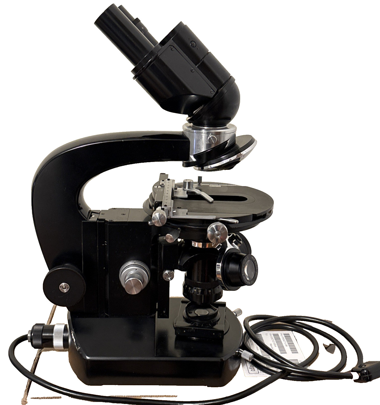 Carl Zeiss Jena Lumipan Microscope Große Forschungsmikroskop 1950