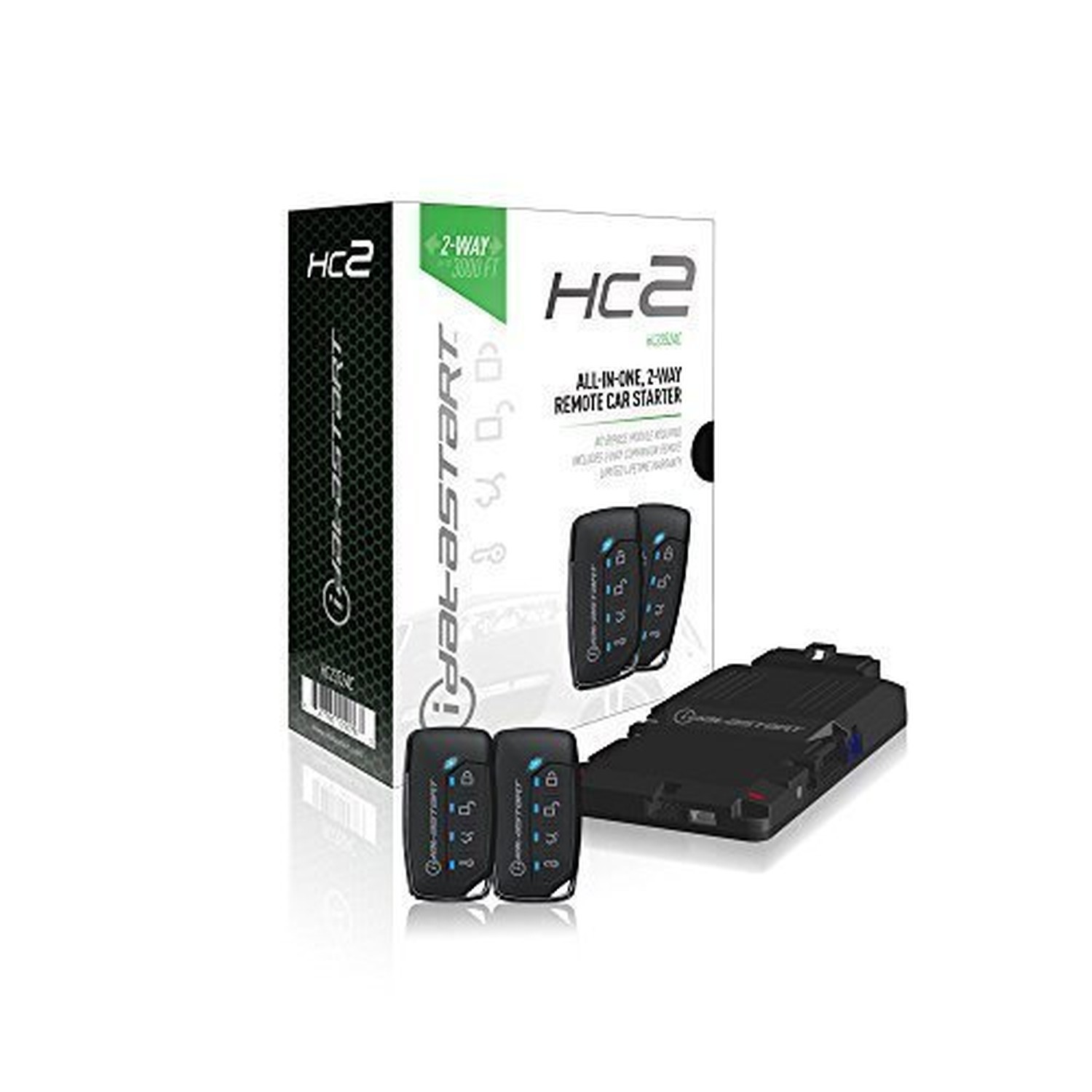 iDatastart 2-Way Remote Car Starter from iDatalink HC2352AC Includes 2 Contro...
