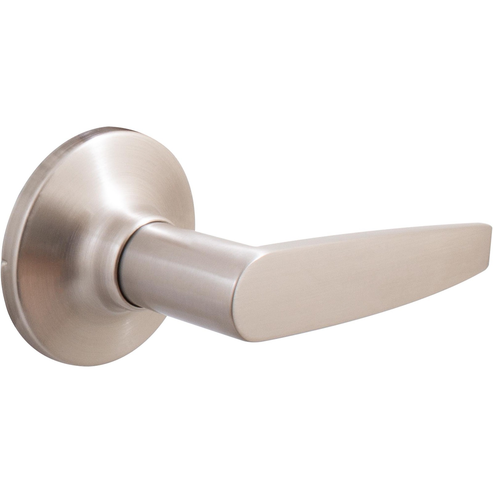 Tucson Door Lever, Passage (Hall/Closet) Latch, Satin Nickel by Stone Harbor Har