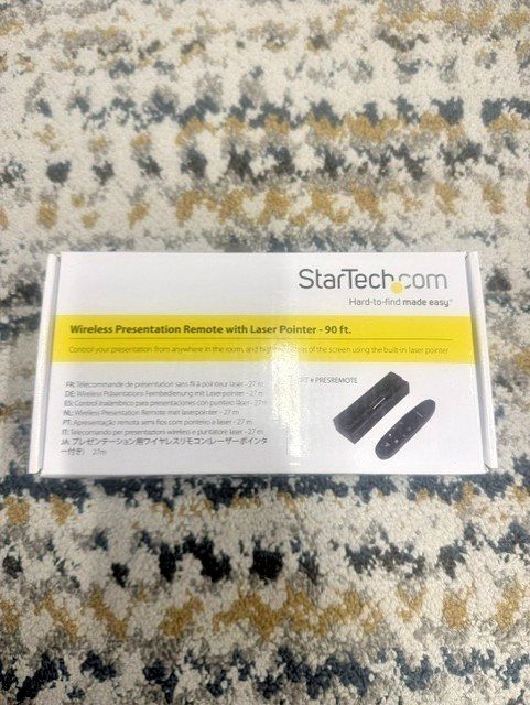 StarTech Wireless Presentation Remote with Laser Pointer NEW SEALED IN BOX