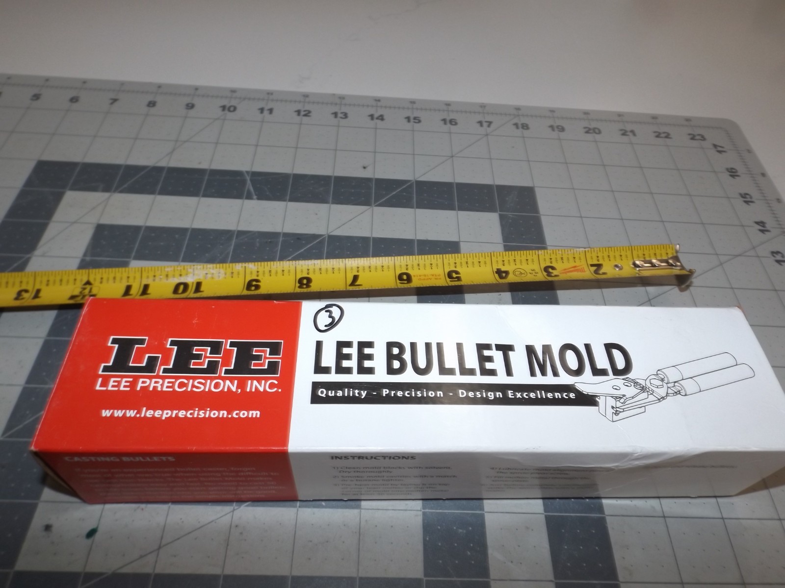 Lee Bullet Mould mold 90451 C225-55-RF .225 DIAMETER 55 GRAIN double