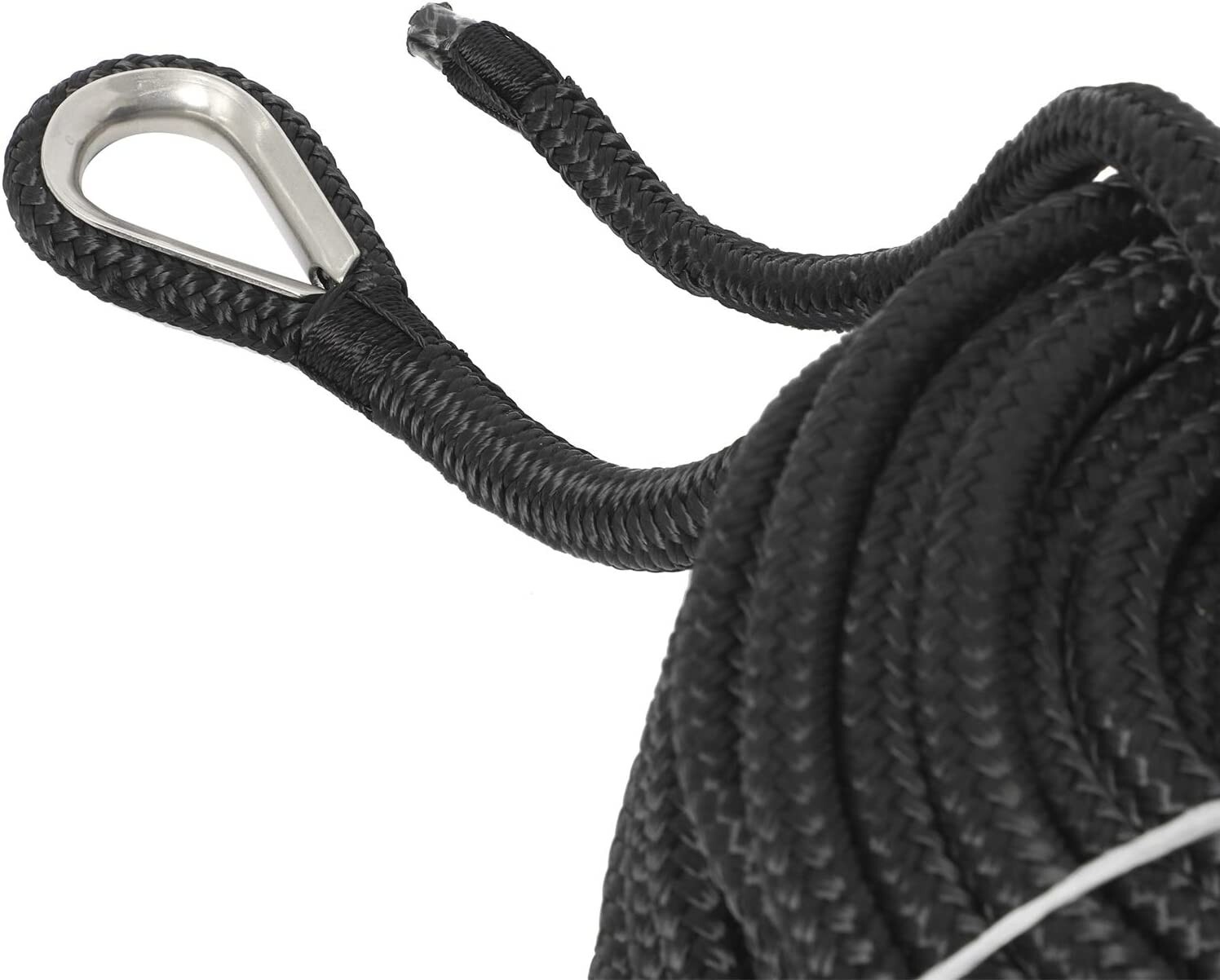 Double Braid Nylon Anchor Rope Dock Line Mooring Rope Tensile Strength:5100 Lbs.