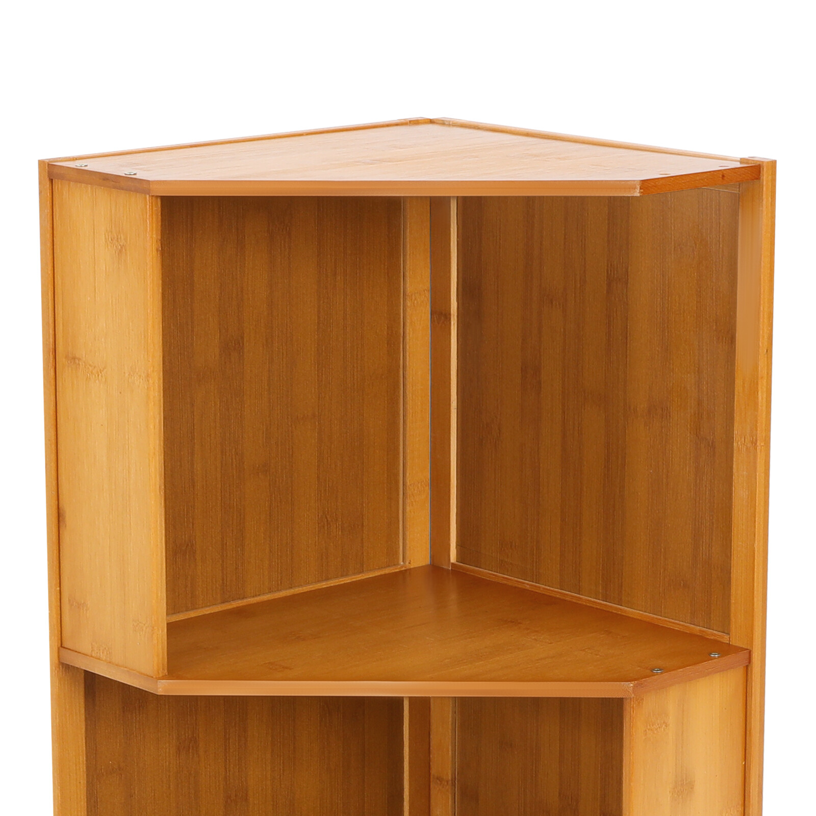 Corner Bookcase A-Shaped Display Bookshelf Multifunctional Storage Display Stand