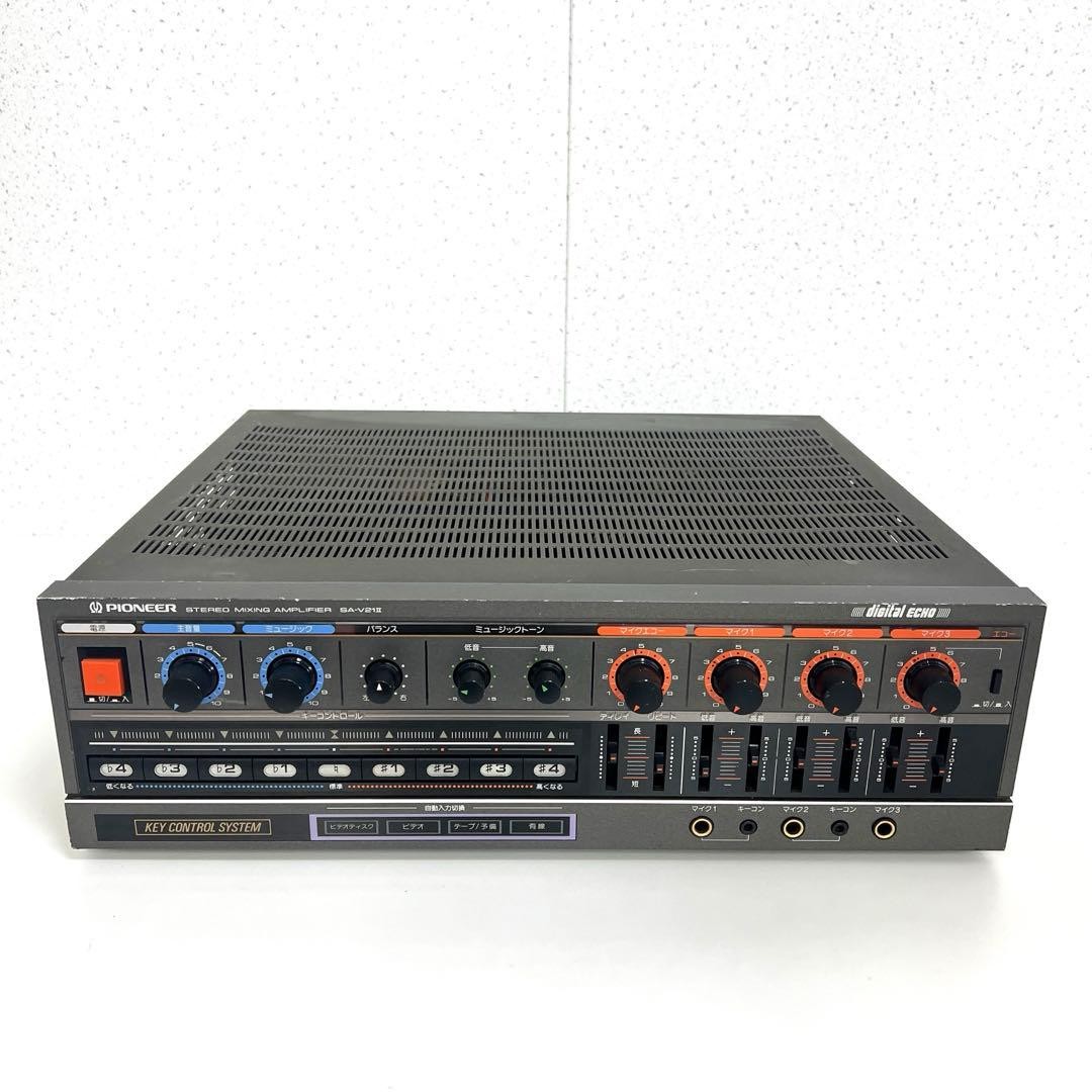 Pioneer SA-V21II Karaoke Amplifier 4 Speaker Channels 195W Power 100V