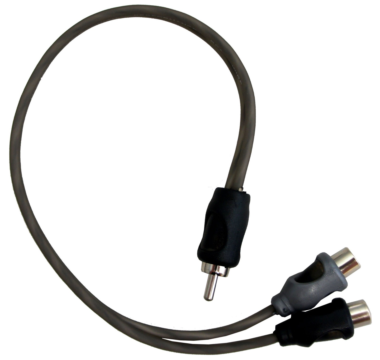 Harmony Audio HA-RCAY2F Car Audio RCA Y Splitter 1 Male to 2 Female Stereo Cable