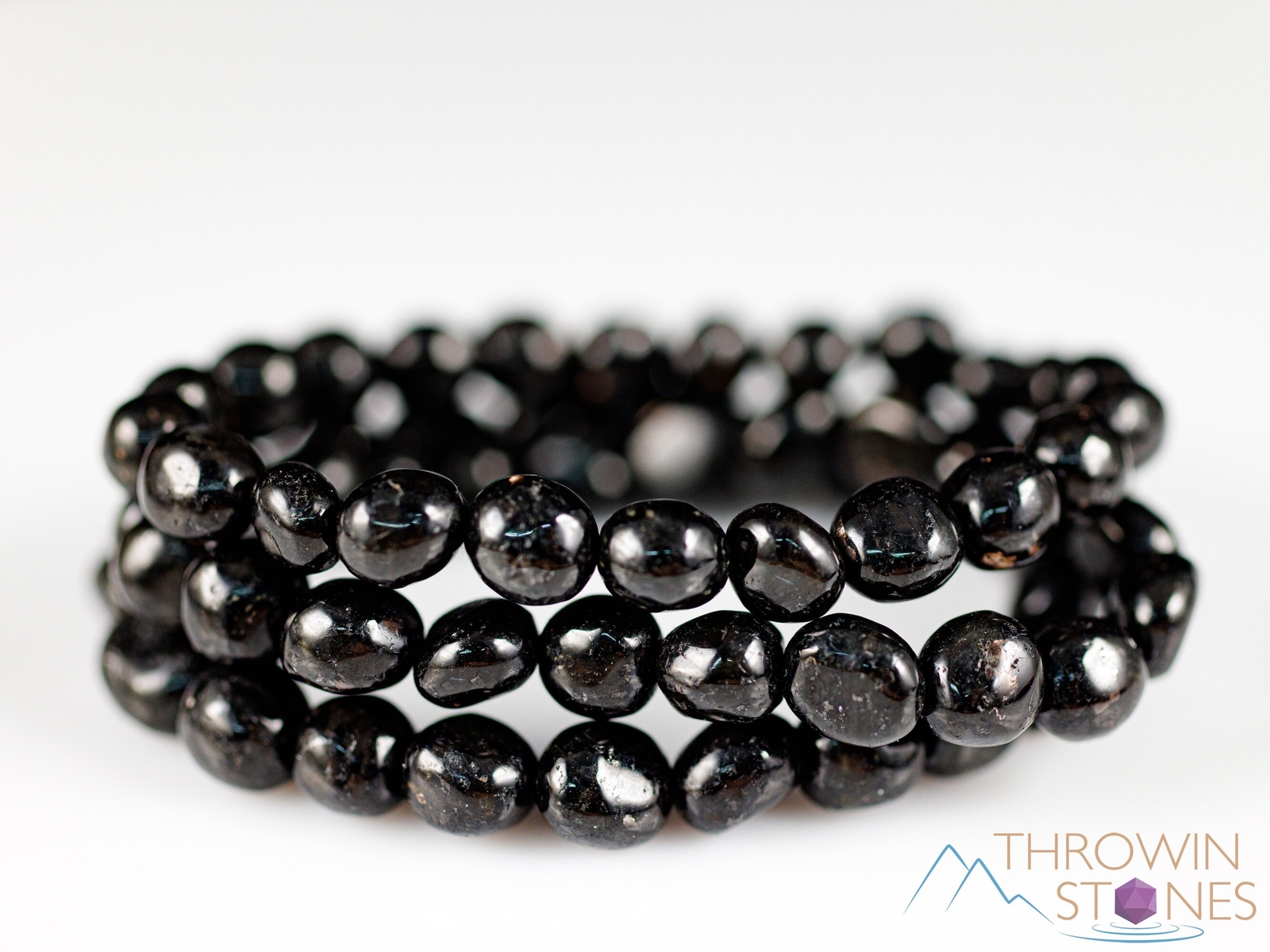 COPPERNITE Crystal Bracelet - Tumbled Beads - Beaded Handmade Jewelry, E1210