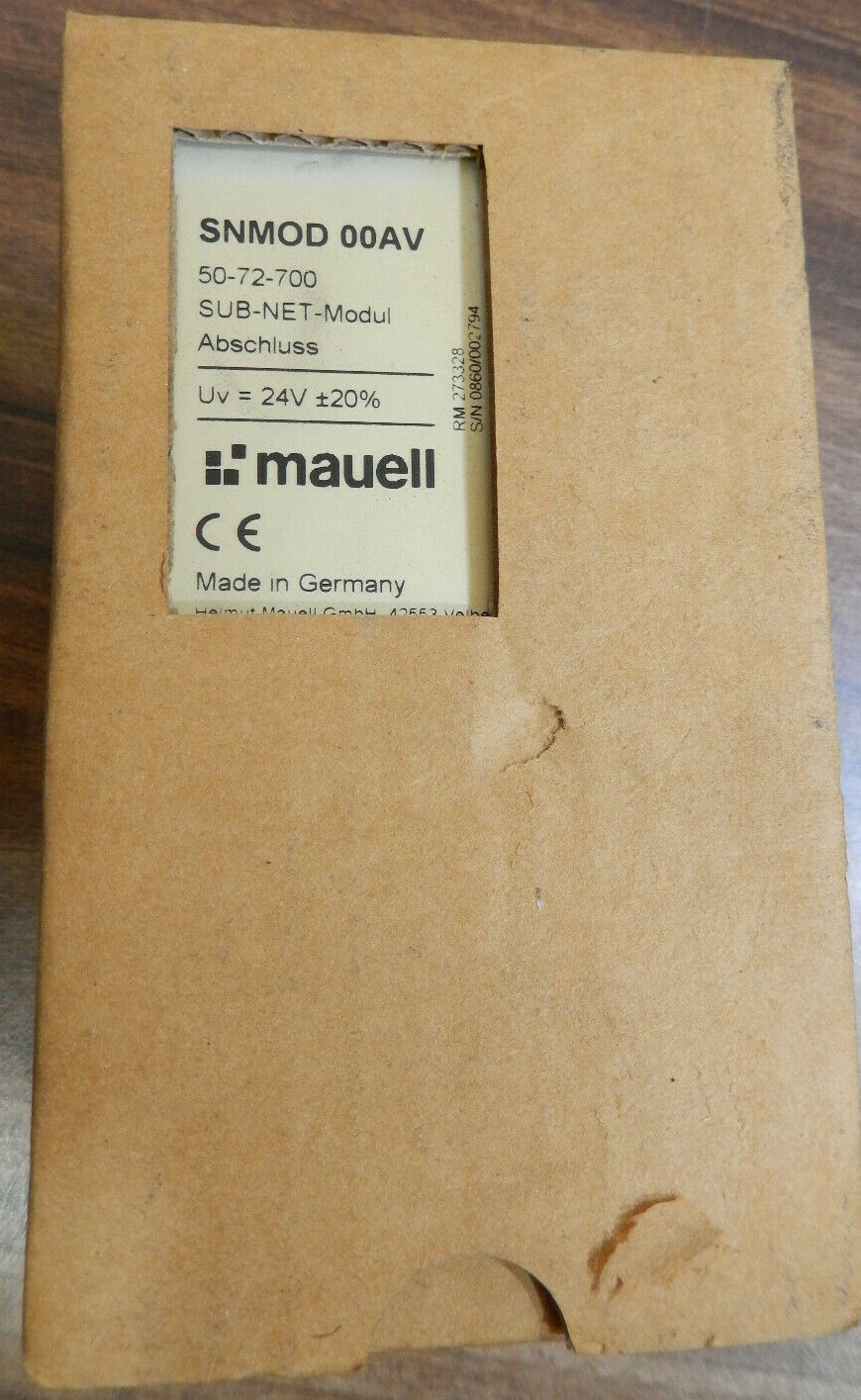 SNMOD 00AV, Mauell