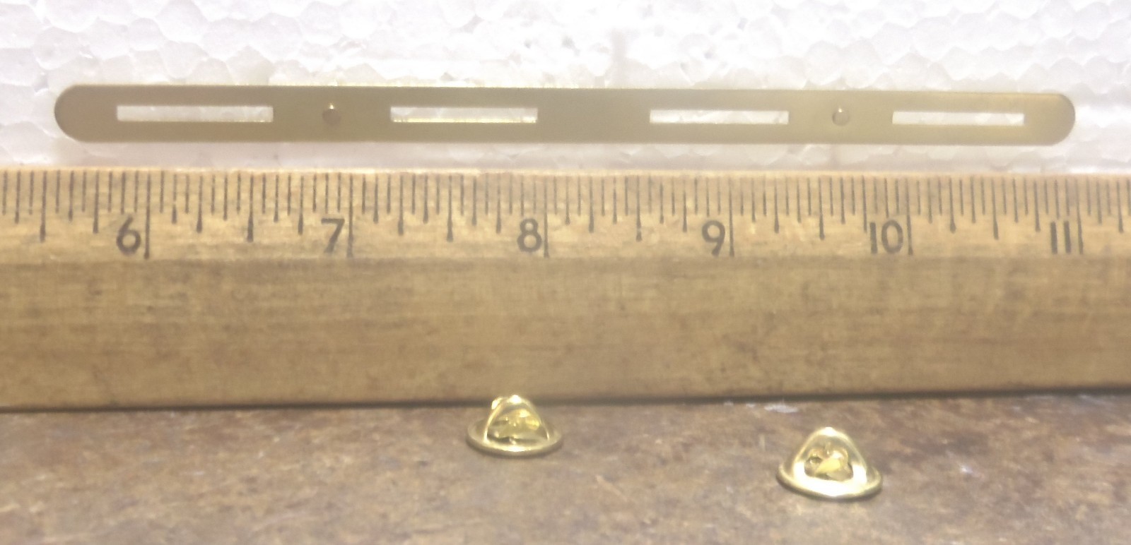 Brass Four Ribbon Bar Holder
