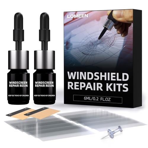 Windshield Crack Repair Kit for Windshield Chips Cracks Quick Car Glass Chip